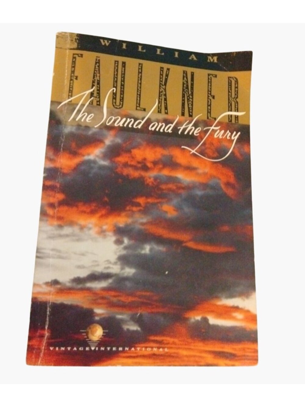 The Sound And The Fury William Faulkner Paperback Vintage International Edition